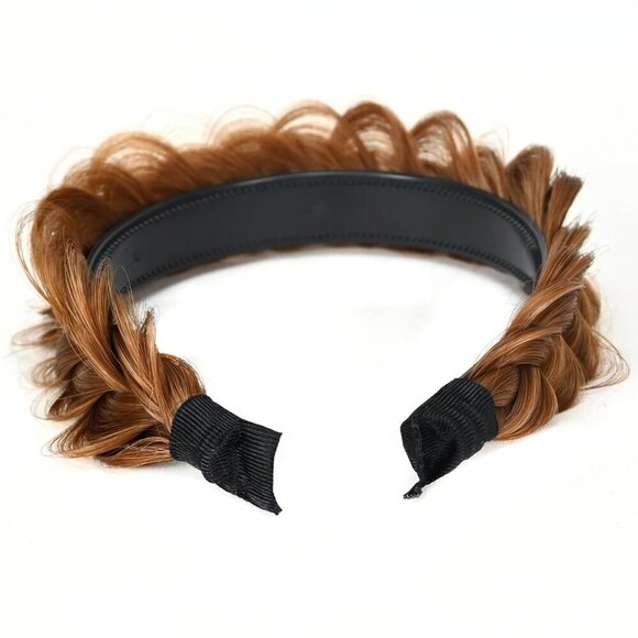 Wide Braided Headband Elastic Non-slip Fashion Hair Accessory for Women Girl main image 8